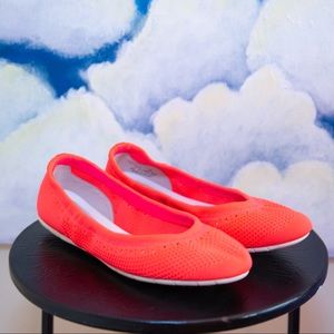 Neon Pink / Orange Cole Haan flats